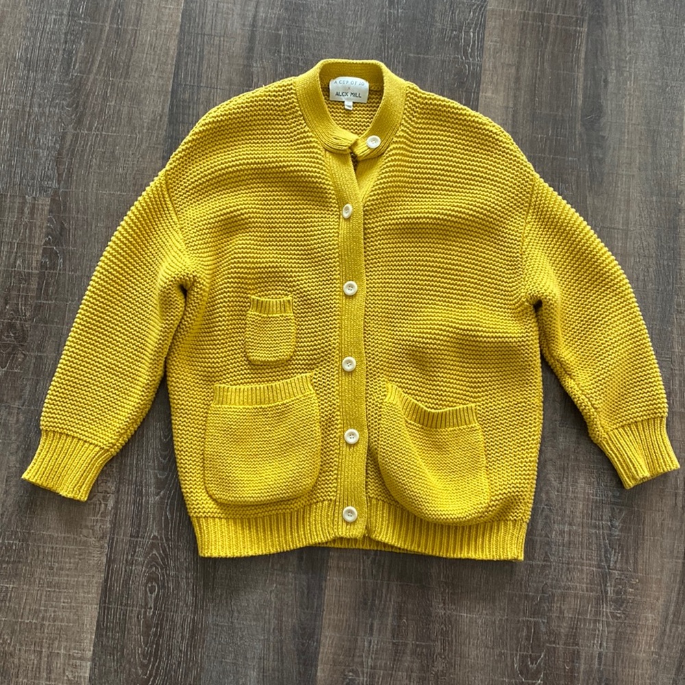 Alex Mill x Cup of Jo cardigan